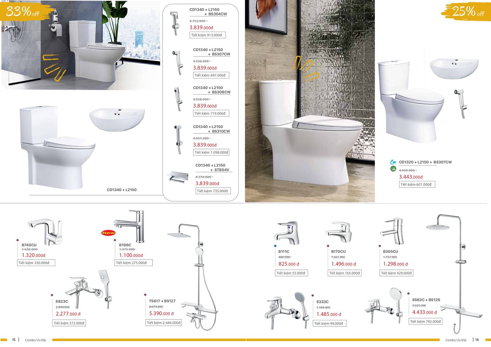 Khuyến mãi Thiết bị vệ sinh CAESAR cuối năm 2024 /Page 8